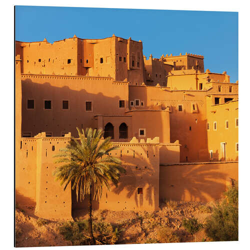 Tableau en aluminium Kasbah de Taourirt, Maroc