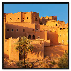 Gerahmter Kunstdruck Taourirt Kasbah, Marokko