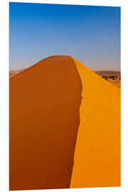 Foam board print Sand dune in the Sahara