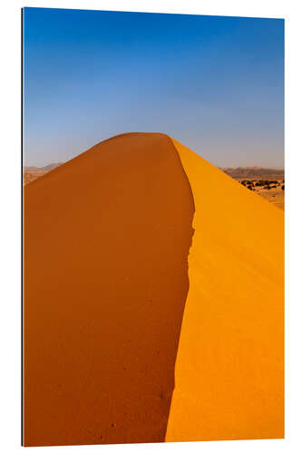 Tableau en plexi-alu Dune de sable au Sahara