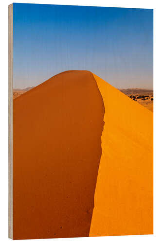 Holzbild Sanddüne in der Sahara