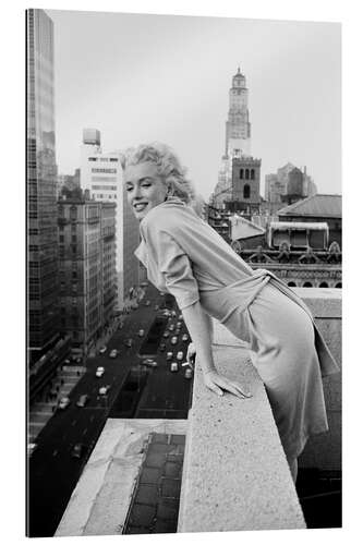 Galleritryk Marilyn Monroe i New York