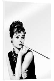 Gallery print Audrey smoking