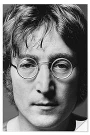 Wall sticker John Lennon close-up