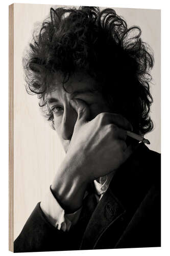 Tableau en bois Bob Dylan II