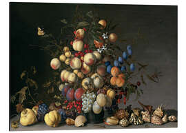 Aluminium print Still life fruits