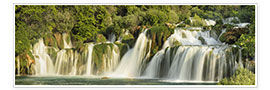 Wandbild  Skradinski Buk Wasserfall in Kroatien - Markus Lange