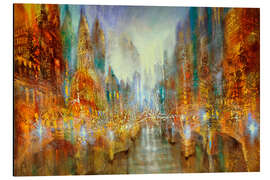 Magnettafel Stadt der Lichter