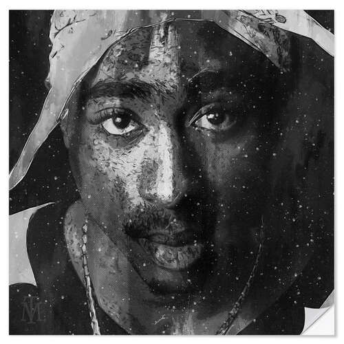 Vinilo para la pared 2Pac