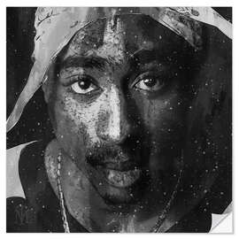 Wall sticker 2Pac