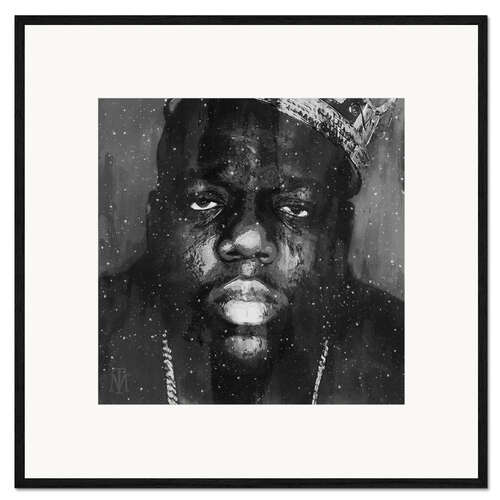 Kunsttryk i ramme The Notorious B.I.G.