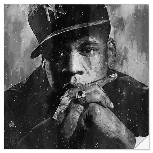 Vinilo para la pared Jay-Z