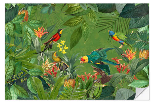 Wall sticker Tropical Jungle