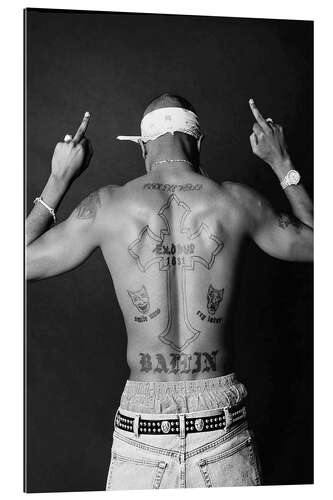 Gallery print Tupac - Tattoo