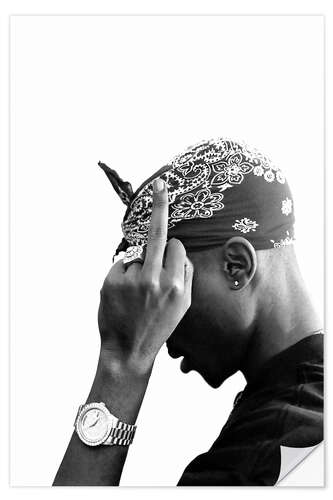 Wall sticker 2pac