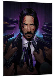 Cuadro de aluminio John Wick