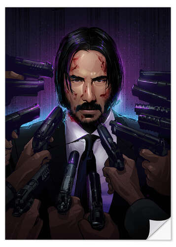 Wandsticker John Wick