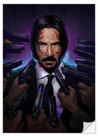 Wall sticker John Wick