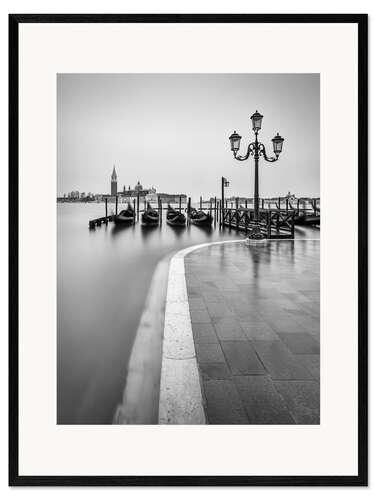 Plakat artystyczny premium w ramie Flooded Venice