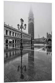 Foam board print Bell tower