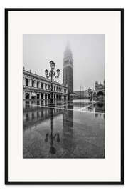Gerahmter Kunstdruck Glockenturm