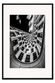 Gerahmter Kunstdruck Berlin  M1 Upperwest