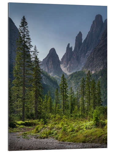 Tableau en plexi-alu Dolomites