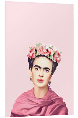 Foam board print Homage to Frida Kahlo