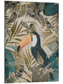 Magnettafel Tukan-Collage