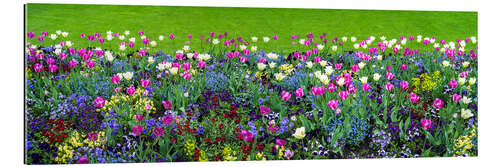 Gallery print Flowerbed in the garden