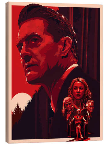 Tableau sur toile Twin Peaks