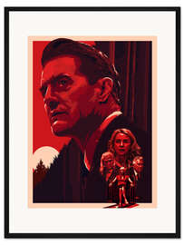 Gerahmter Kunstdruck Twin Peaks