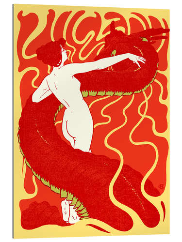 Gallery print Woman and snake