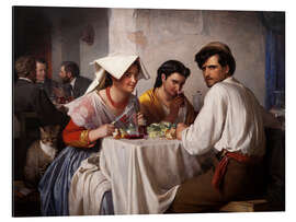 Magnettafel In einer römischen Osteria