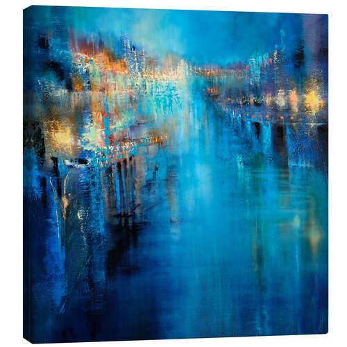 Leinwandbild Lichterflut