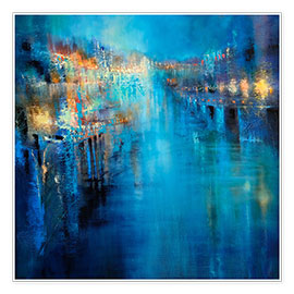 Wall print  Lights flood - Annette Schmucker