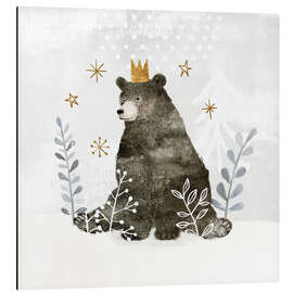 Magnettafel König Bär im hohen Norden