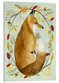 Gallery print Fox in de herfst