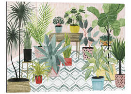 Magnettafel Wohnen im Grünen