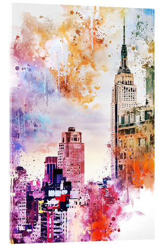 Acrylglasbild Das Empire State Building