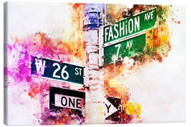 Lerretsbilde NYC - Fashion Avenue