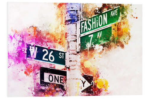 Stampa su PVC NYC Fashion Avenue