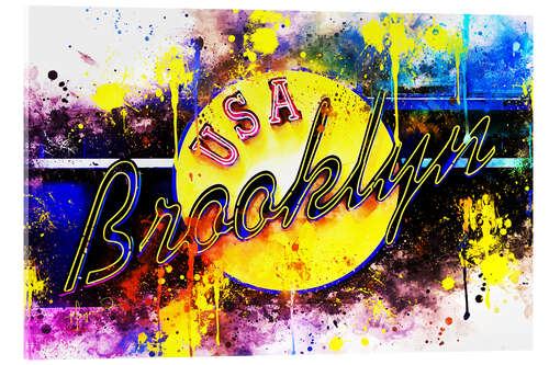 Acrylglas print NYC Neon Sign Brooklyn