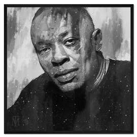 Gerahmter Kunstdruck Dr. Dre