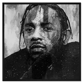 Gerahmter Kunstdruck Kendrick Lamar