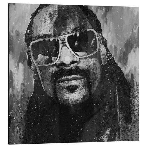 Aluminium print Snoop Dogg