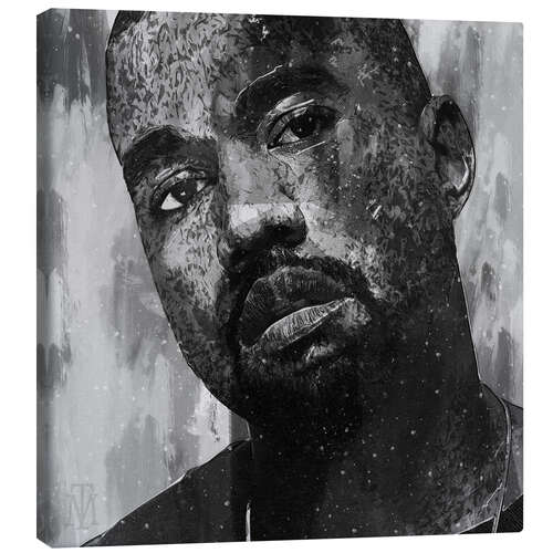 Leinwandbild Kanye West