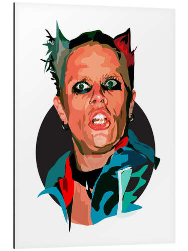 Tableau en aluminium Keith Flint