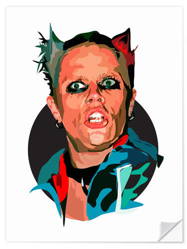 Wall sticker Keith Flint