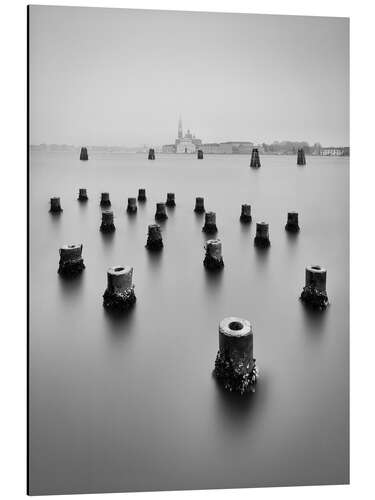 Aluminium print View of San Giorgio Maggiore